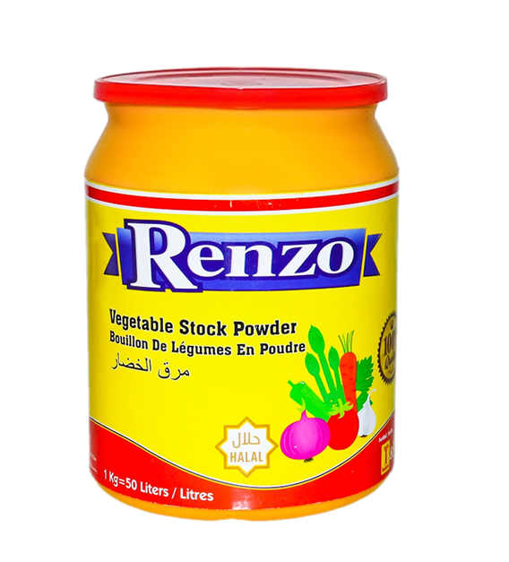 Renzo Vegetable Stock Powder Jar